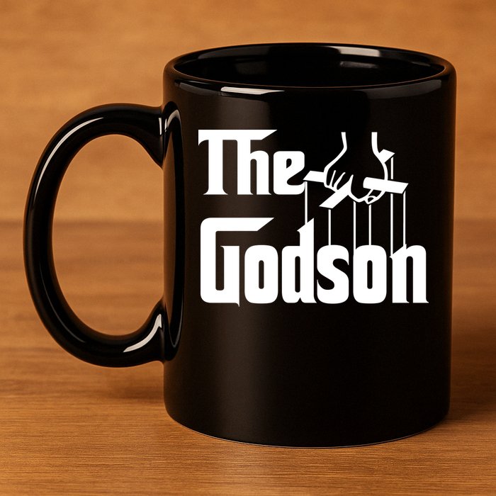 The Godson Logo 11oz C Handle Ceramic Mug