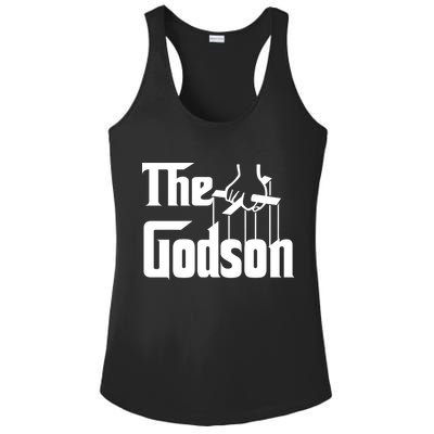 The Godson Logo Ladies PosiCharge Competitor Racerback Tank