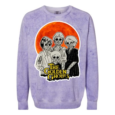 The Golden Ghouls Colorblast Crewneck Sweatshirt