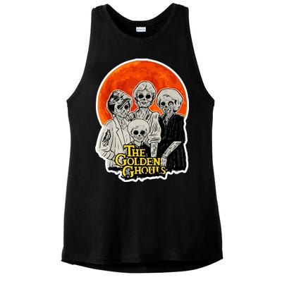 The Golden Ghouls Ladies PosiCharge Tri-Blend Wicking Tank