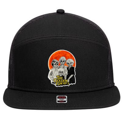 The Golden Ghouls 7 Panel Mesh Trucker Snapback Hat