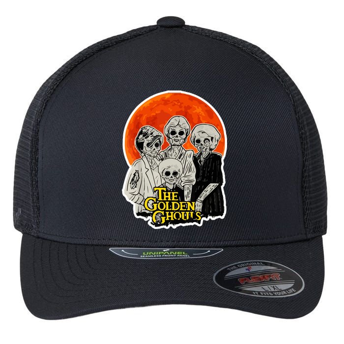 The Golden Ghouls Flexfit Unipanel Trucker Cap