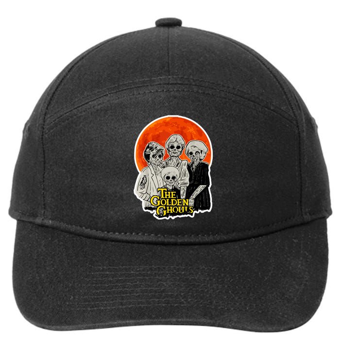 The Golden Ghouls 7-Panel Snapback Hat