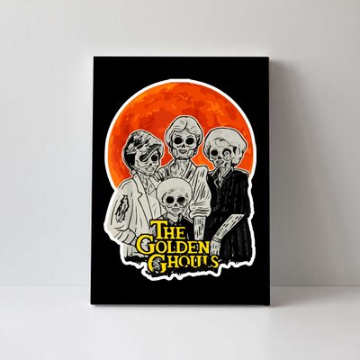 The Golden Ghouls Canvas