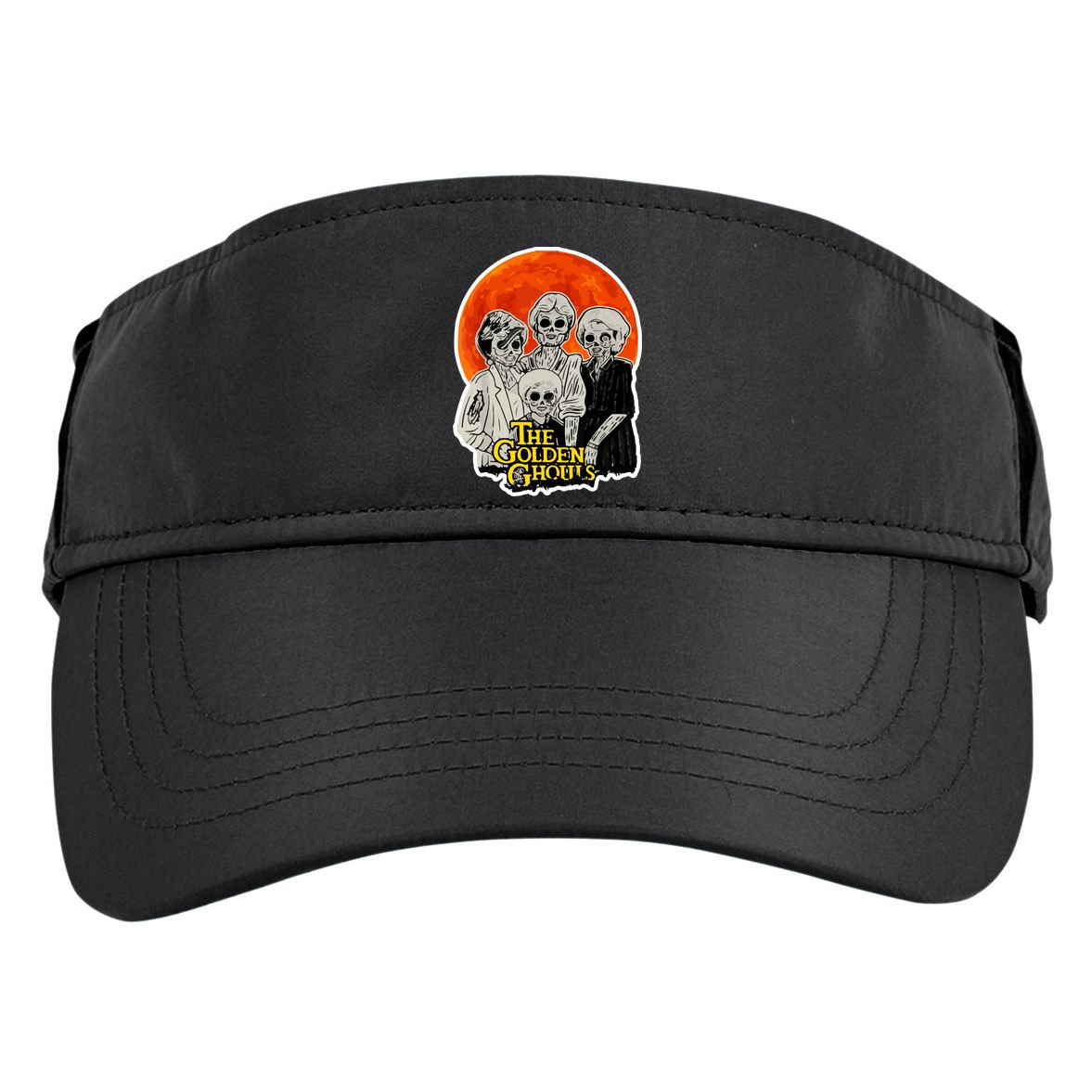 The Golden Ghouls Adult Drive Performance Visor