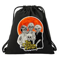 The Golden Ghouls Drawstring Bag