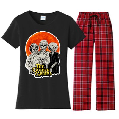 The Golden Ghouls Women's Flannel Pajama Set