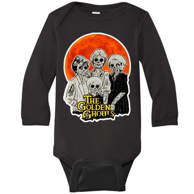 The Golden Ghouls Baby Long Sleeve Bodysuit