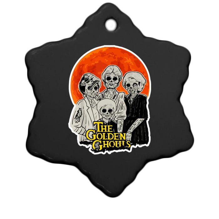 The Golden Ghouls Ceramic Star Ornament