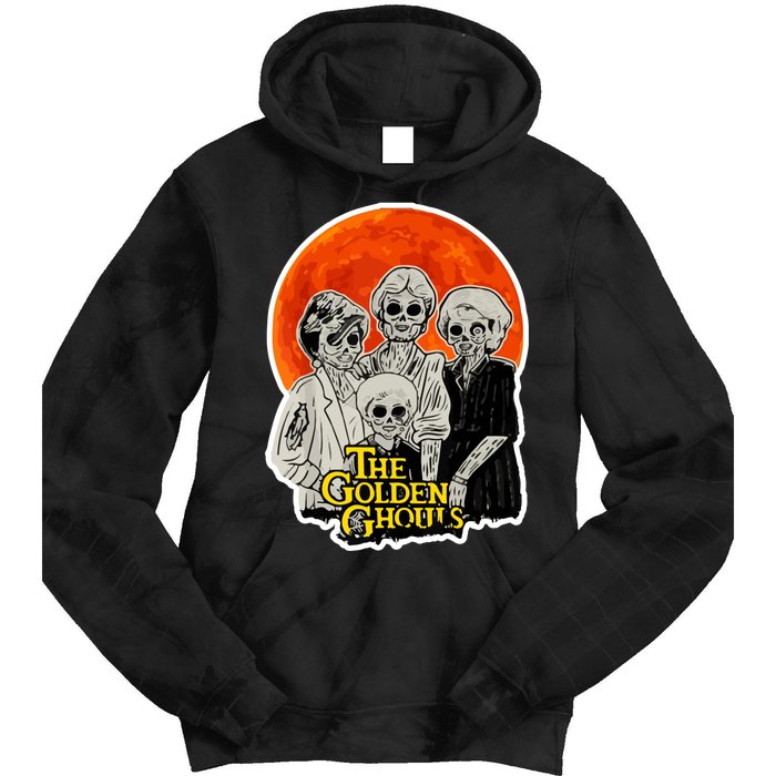 The Golden Ghouls Tie Dye Hoodie