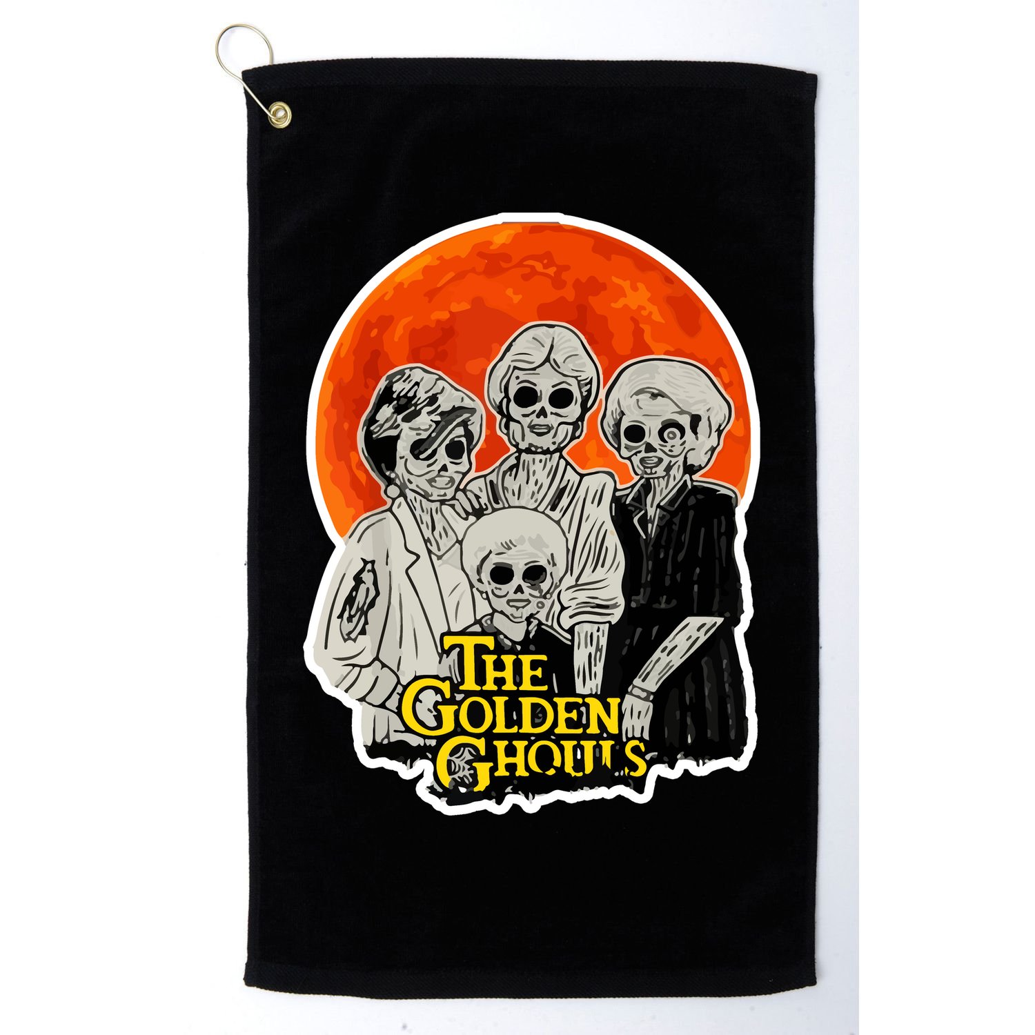 The Golden Ghouls Golf Towel