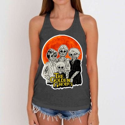 The Golden Ghouls Women's Knotted Racerback Tank