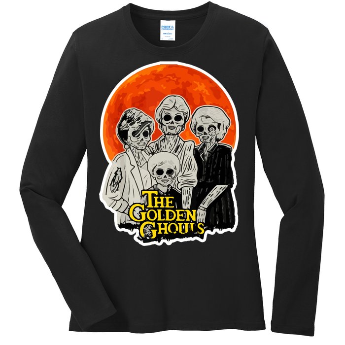 The Golden Ghouls Ladies Long Sleeve Shirt