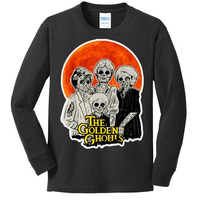 The Golden Ghouls Kids Long Sleeve Shirt