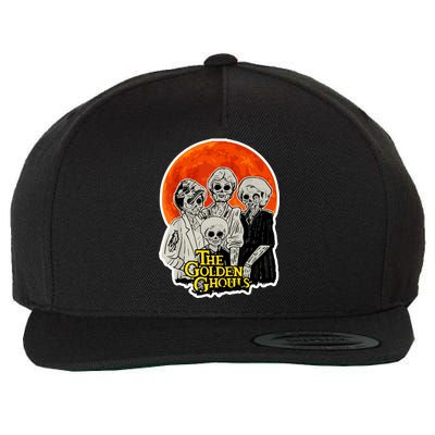 The Golden Ghouls Wool Snapback Cap