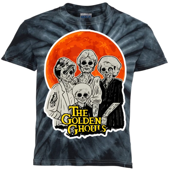 The Golden Ghouls Kids Tie-Dye T-Shirt