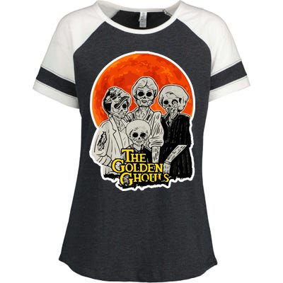 The Golden Ghouls Enza Ladies Jersey Colorblock Tee