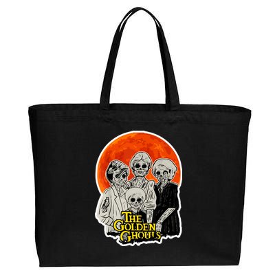 The Golden Ghouls Cotton Canvas Jumbo Tote