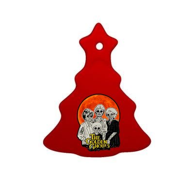 The Golden Ghouls Ceramic Tree Ornament