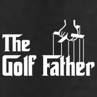 The Golf Father 7 Panel Mesh Trucker Snapback Hat