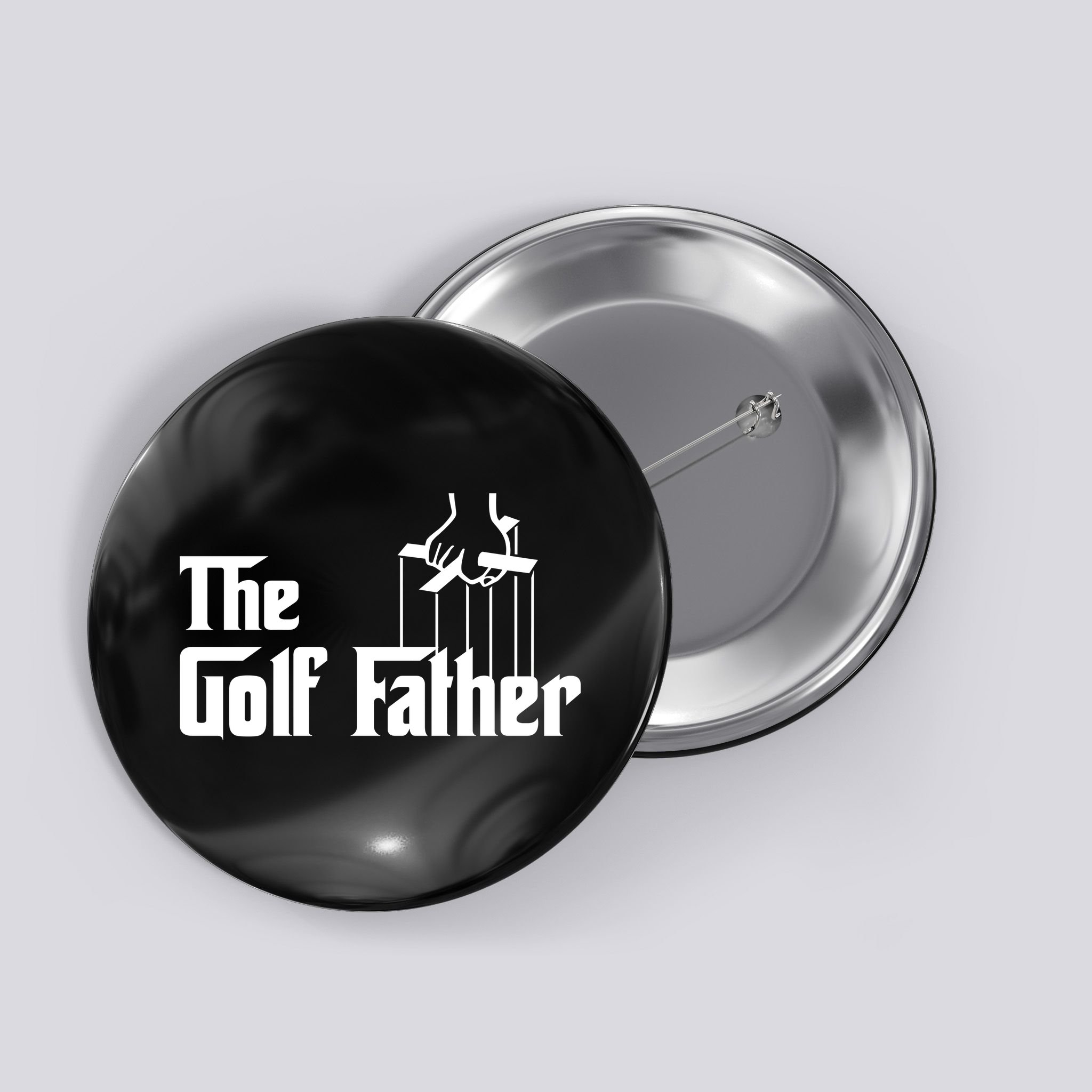 The Golf Father Button