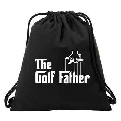 The Golf Father Drawstring Bag
