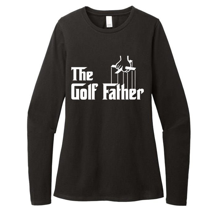 The Golf Father Womens CVC Long Sleeve Shirt