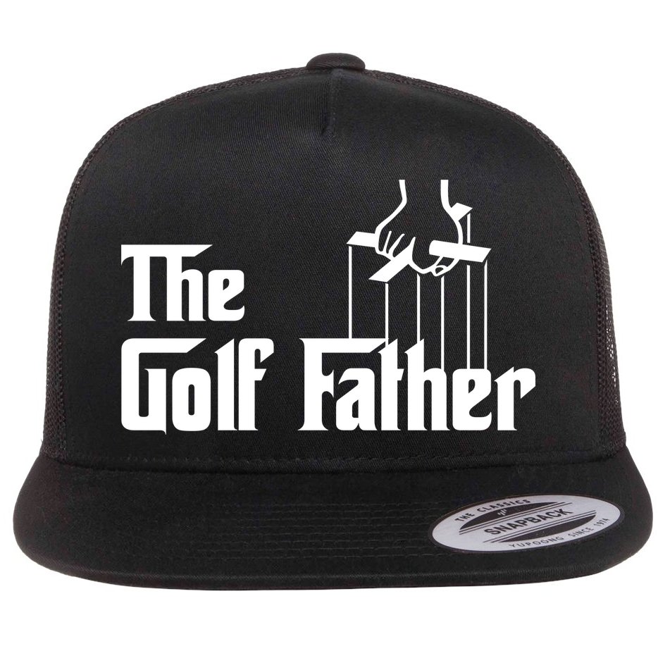 The Golf Father Flat Bill Trucker Hat
