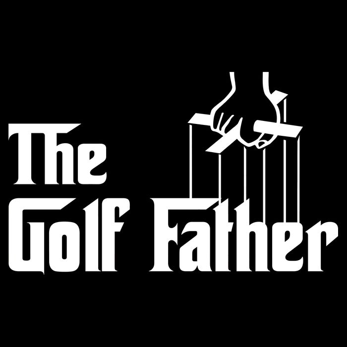 The Golf Father Flat Bill Trucker Hat