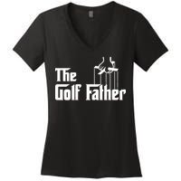 The Golf Father Women's V-Neck T-Shirt