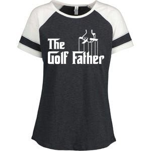 The Golf Father Enza Ladies Jersey Colorblock Tee