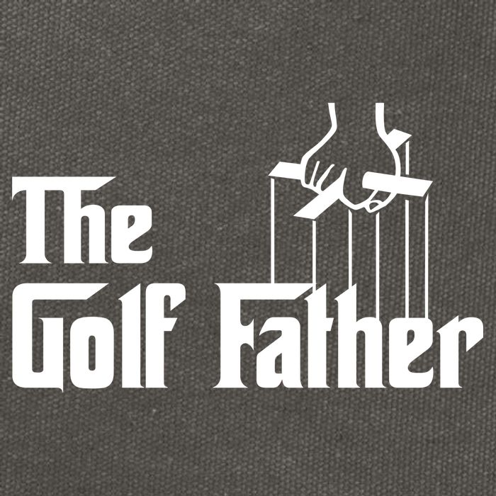 The Golf Father Cotton Canvas Backpack