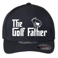 The Golf-Father Funny Golf Dad Flexfit Unipanel Trucker Cap