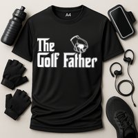 The Golf-Father Funny Golf Dad Performance Shirt