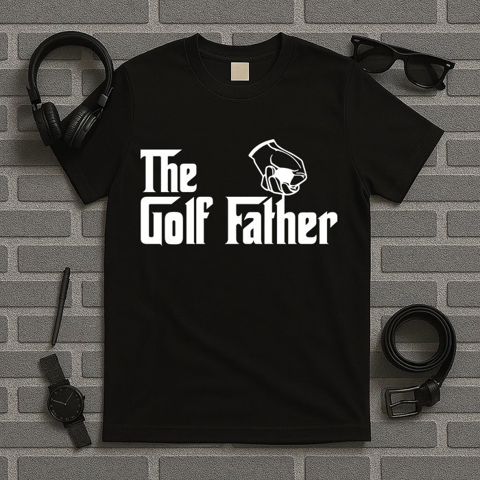 The Golf-Father Funny Golf Dad T-Shirt