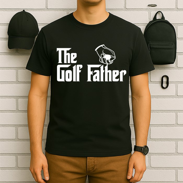The Golf-Father Funny Golf Dad T-Shirt