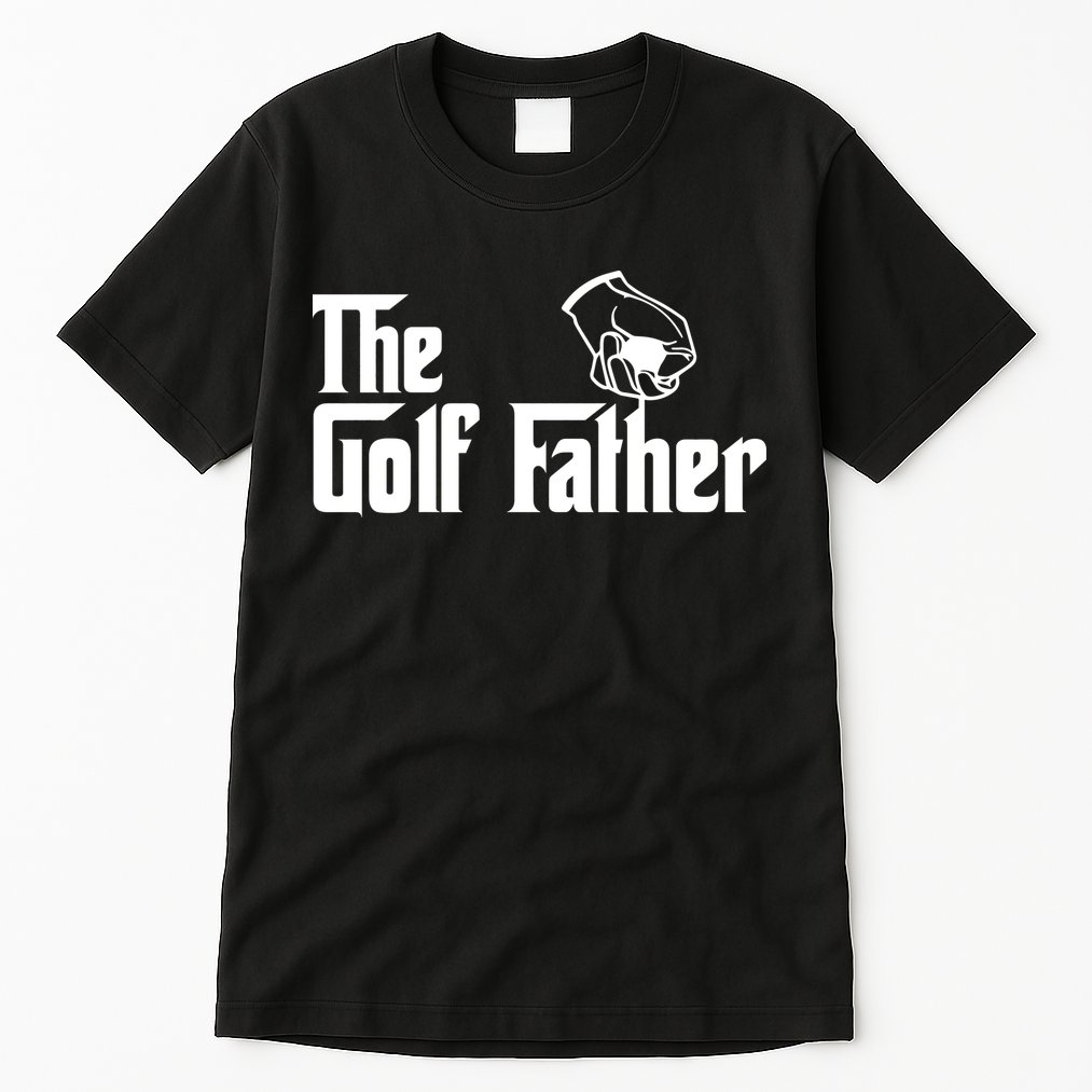 The Golf-Father Funny Golf Dad Tall T-Shirt