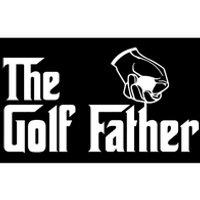 The Golf-Father Funny Golf Dad Bumper Sticker