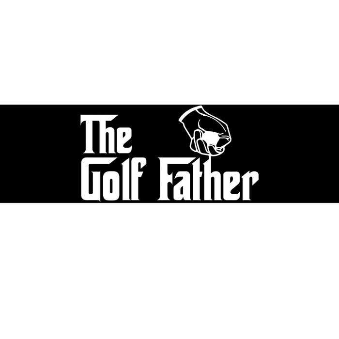 The Golf-Father Funny Golf Dad Bumper Sticker