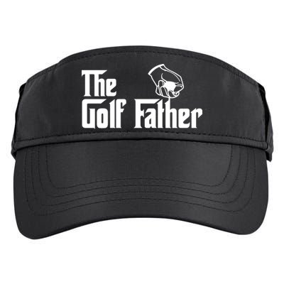 The Golf-Father Funny Golf Dad Adult Drive Performance Visor