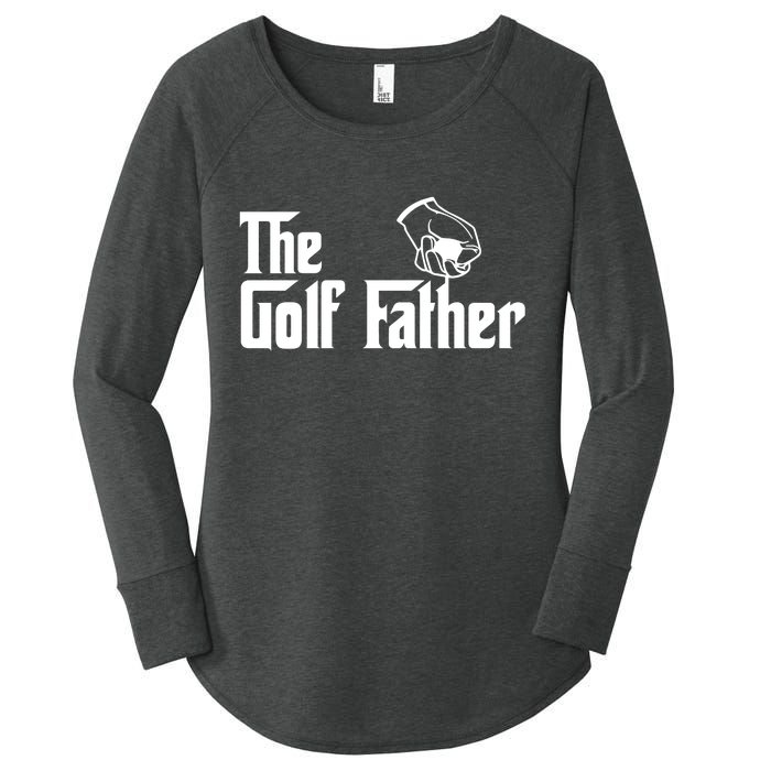 The Golf-Father Funny Golf Dad Women's Perfect Tri Tunic Long Sleeve Shirt