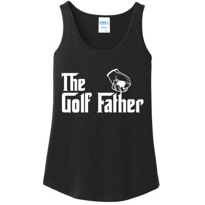 The Golf-Father Funny Golf Dad Ladies Essential Tank