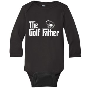 The Golf-Father Funny Golf Dad Baby Long Sleeve Bodysuit