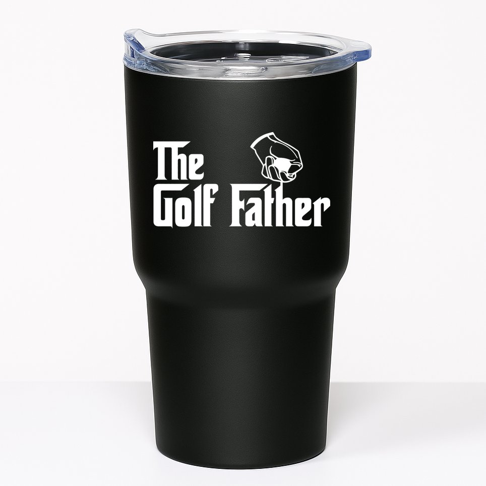 The Golf-Father Funny Golf Dad Tumbler
