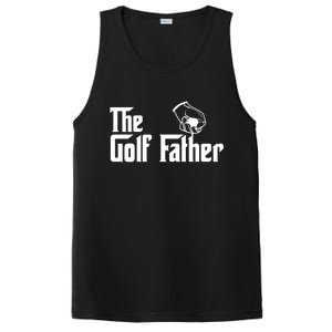 The Golf-Father Funny Golf Dad PosiCharge Competitor Tank