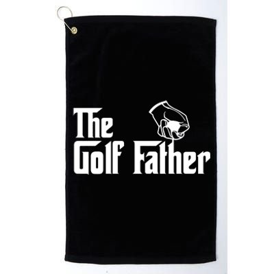 The Golf-Father Funny Golf Dad Platinum Collection Golf Towel