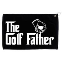 The Golf-Father Funny Golf Dad Grommeted Golf Towel