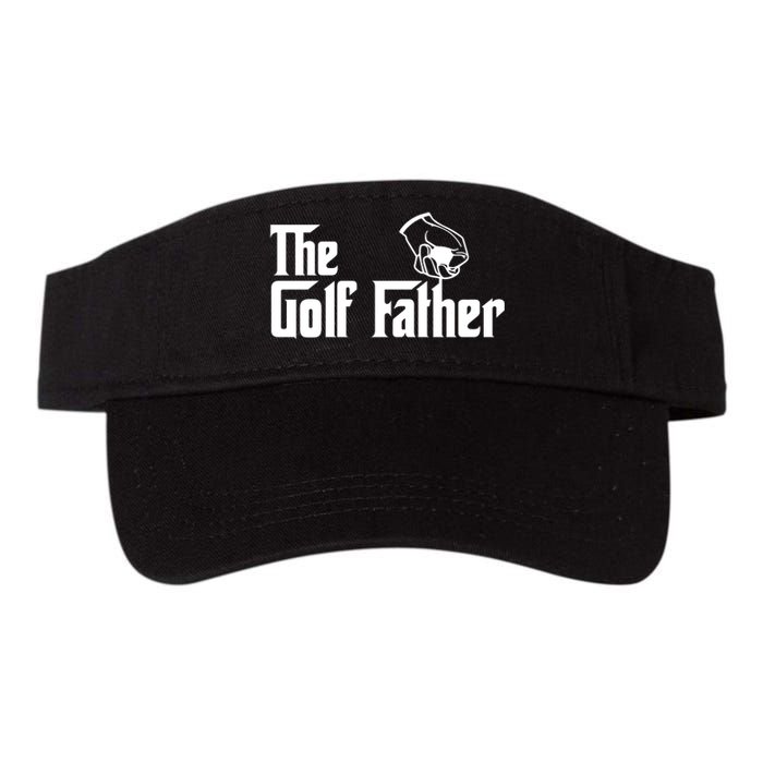 The Golf-Father Funny Golf Dad Valucap Bio-Washed Visor