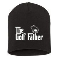 The Golf-Father Funny Golf Dad Short Acrylic Beanie