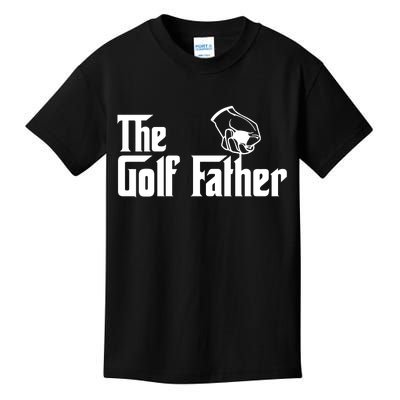 The Golf-Father Funny Golf Dad Kids T-Shirt